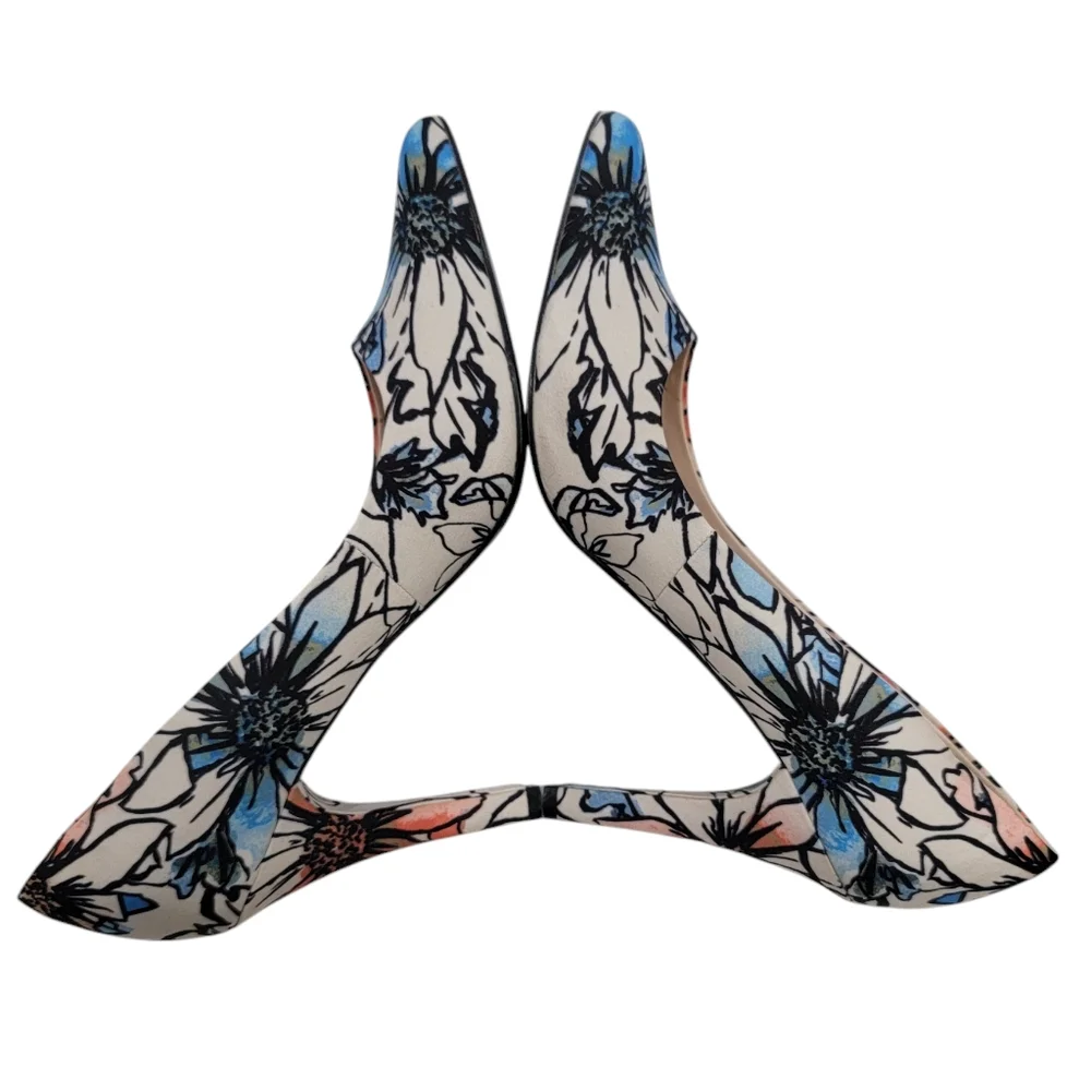 Nine West Women's Floral High Heel Shoes - Picture 6 of 17